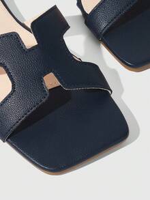 HighSole Women Flat Sandals - Blue - View 3