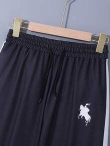 Teenage Boys' Casual Cool Comfortable Long Sleeve Hoodie And Pants Set - Multicolor - View 8