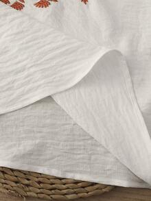 Linhara Áo kiểu cỡ lớn - Nhiều màu - Xem 4