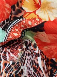 Swim Vcay 女士性感豹纹比基尼套装，夏季 - 彩色 - 查看 6