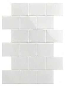 10/20 Sheets Kitchen Backsplash 3D Glossy Subway Peel And Stick Wall Tile Sticker Wallpaper - Multicolor - View 15