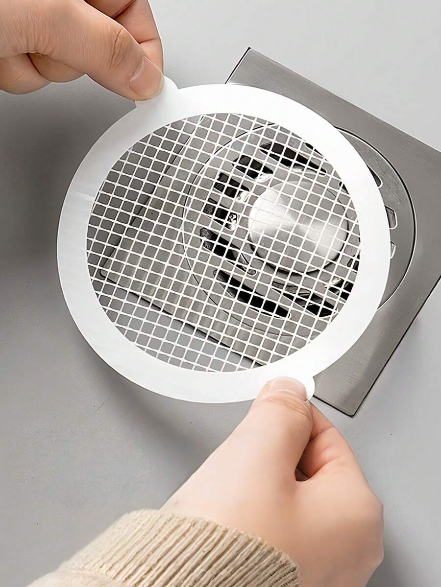 10/20/30片装一次性排水口毛发收集贴 排水口盖衬垫 水槽 浴室 淋浴 厨房 防堵塞过滤网 家居清洁用品配件 - 彩色 - 查看 1