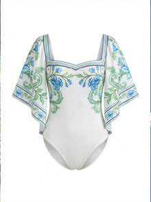 CAJUNI 女士连体衣 - 藍色 - 查看 6