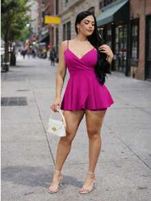 Palazzo For Lady
And Elegant Cut - Hot Pink - View 3
