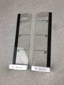 SHEIN 1pc Monitor Memo Board, Acrylic Material Computer Left/Right Side Rectangular Message Board, Transparent Monitor Side Panel Creative Desktop Memo Pad For Home Office Accessories Desktop Message Office Decor - Multicolor - View 18