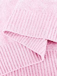 Franclia 女士优雅简约法式时尚百搭优雅前扣针织背心 - 淺粉色 - 查看 8