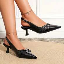 Shoe Short, Elegant, Fashion, Comfortable - 黑色 - 查看 2