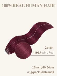 微环接发，100%真人发，颜色可选1#、NC#、1B#、2#、4#、6#、99J#、33#，长度14-22英寸，直发，50束/包，隐形珠加厚微环接发，带鱼线，无需胶水，易于造型，适合细软发质，沙龙级效果，所有女性适用。 - 彩色 - 查看 19