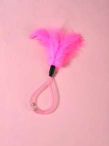 PETSIN 1 Piece Pet Feather Teaser Wand Toy; Pet Bell Cat Toy; Pet Self-Entertainment Toy To Relieve Boredom; Pet Supplies - Multicolor - View 14