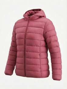 Women Coats - Pink - View 3
