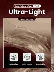 SHEIN Core Rhythm Seamless Women High Waist Sports Set, Short Sleeve Top And Pants Women S Athletic Sets Workout Rompers Jumpsuits Workout Clothes Women Women Plus Activewear Sets Women Clothing Athletic - Coffee Brown - View 7