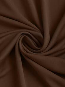 Sweetra 女士优雅露肩褶皱不对称轻盈舒适上衣套装，初秋 - 彩色 - 查看 6