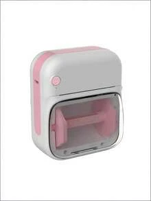 Teckwe Impresora térmica portátil 85DC con batería recargable para notas de estudio, fotos, etiquetas y códigos QR - Multicolor - Ver 10