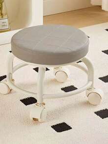 1 Family Pulley Children Learn Step Chairs, Small Stools, Dwarf Stools, Slouchy Wheels Sliding Beautiful Sewing Small Chairs, Net Red Bench, Beautiful Seam Nail Mobile Sofa Stools Small Stool - Multicolor - View 16