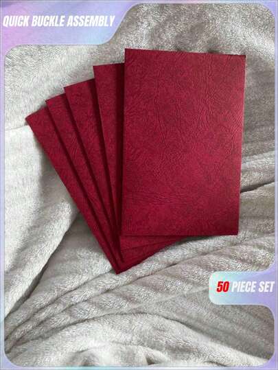 Zestaw 50 kopert i papeterii w stylu vintage z orientalnym czerwonym drzewem – 16,5 x 11 cm, tłoczone zaproszenia ślubne, kartki okolicznościowe, walentynkowe listy miłosne, chińskie, teksturowane pudełko prezentowe