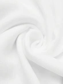 EMERY ROSE 大码女式镂空刺绣休闲度假上衣，西部风格 - 白色 - 查看 7