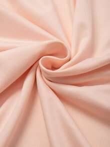 GlowEve CURVE Plus Size Elegant Pink 3D Floral Decor Camisole & Skirt 2 Pieces Set - Pink - View 4