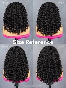 QUICK WEAR 9am Hair Store 即戴即用半假发，预造型卷发棒卷曲/蓬松直发，灵活贴合，三合一半假发，带抽绳，自然发际线，无缝设计，新手友好，即戴即用，无需胶水，真人发假发，预先拔毛发际线，180%密度，16-26英寸常规尺寸，自然色，未经加工的处女发，情人节真人发无蕾丝假发，自然无胶假发，适合浪漫约会，女士真人发假发 - SNatural - 查看 5