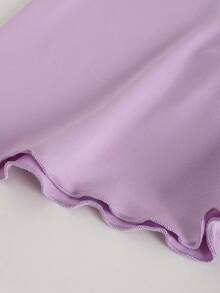 2件套女婴可爱云朵睡衣图案全云朵印花袖口睡裙套装 - 彩色 - 查看 5