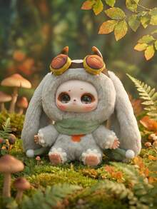 POKOJA LAND POKOJA LAND 盲盒，可爱大耳朵玩偶，多种款式可选，可作桌面摆件、生日礼物/圣诞礼物、客厅卧室装饰。（非毛绒填充） - 潮流盲盒 - 查看 11