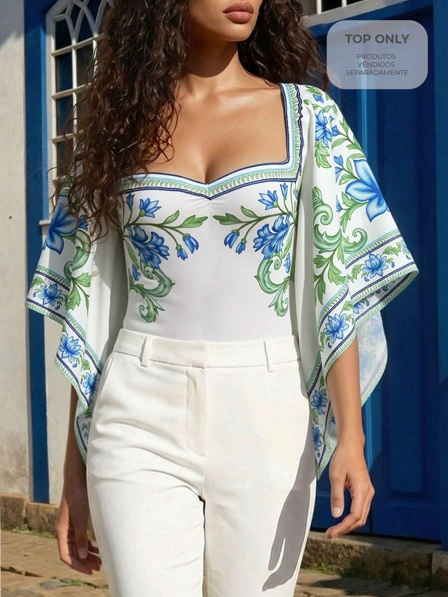 CAJUNI 女士连体衣 - 藍色 - 查看 1