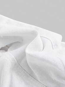 SHEIN Baby Boys' Lightweight Washed Soft Denim Jeans, Spring/Summer - White - View 4