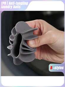 SHEIN 10pcs Laundry Ball Decontamination Anti- Washing Machine Dedicated To Prevent Clothes From Tangling Cleaning Magic Laundry Ball - Multicolor - Color Random - View 8