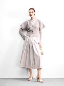 CUCCOO BIZCHIC 女士白色哑光镂空细高跟凉鞋，优雅百搭，适合工作通勤和办公室穿着 - 奶油白 - 查看 6