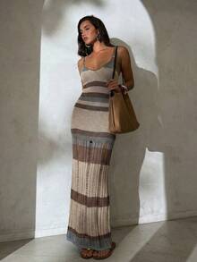 Aloruh Váy đi biển mới cho nữ, Váy đi biển nữ, Váy che thân cho nữ, Váy cổ chữ V gợi cảm và thanh lịch - Nhiều màu - Xem 2