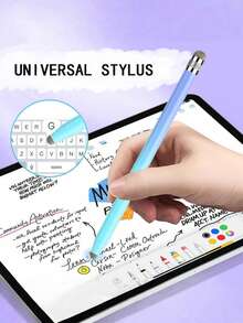 1/4pcs Stylus, Suitable For Tablets, Universal Capacitive Stylus Tip, Compatible With Most Mainstream Apple/Android Phones And Tablets. A Single Pack Makes A Perfect Birthday/Easter/Gift For Your Boyfriend/Girlfriend. Suitable For Ipad, Universal Stylus With Fiber Optic Tip, Compatible With Iphone/ Ipad Pro/Ipad Mini/ Ipad Air/Android/Microsoft/Surface And Other Fully Capacitive Touchscreen Devices. - Multicolor - View 8