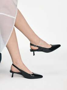 Women Pumps Valentine's Day - Black - View 1