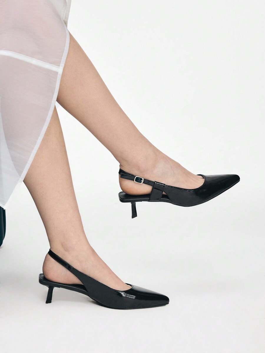 Women Pumps Valentine's Day - Black - View 1