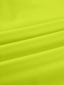 SOLERSUN Women's Elegant Asymmetric Neckline Ruched Asymmetric Hem T-Shirt - Green - View 8