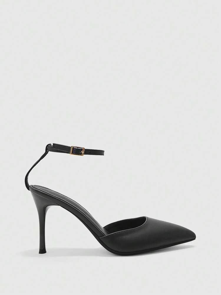 CUCCOO BIZCHIC Women's Pointed Toe Backless High Heel Pumps, Sexy For Spring And Autumn Valentine's Day Spring Shoes