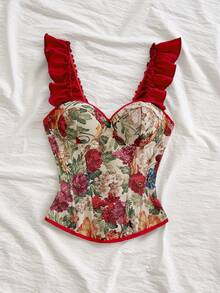 Soleia 花卉印花文胸，春夏 - 彩色 - 查看 6