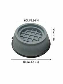 4/8/12Pcs Washing Machine Foot Pads, Anti Slip, Shock-Absorbing, Shock-Absorbing, Soundproof, All Drum Washing Machine, Silent, Universal, Height Increasing, Household Use - Multicolor - View 10