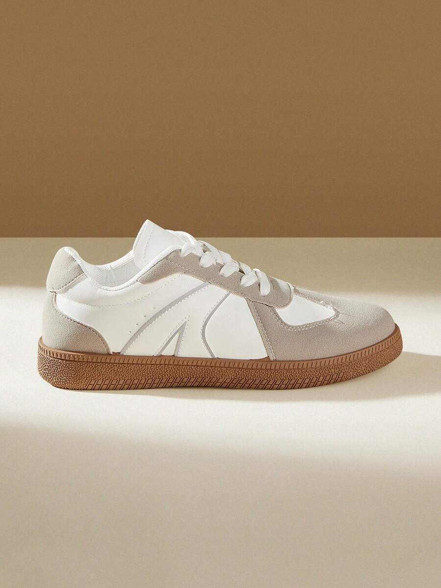 CUCCOO EASI Women's Casual Sneakers - White - View 1