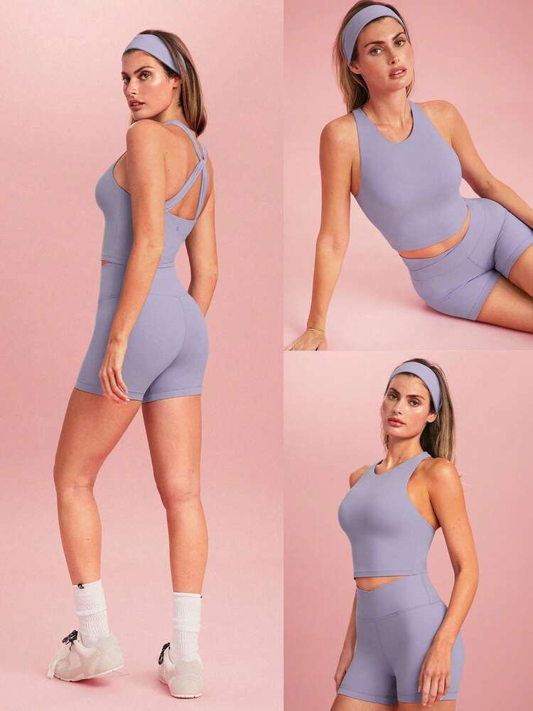 Intertwine Tank Top Bra Low Impact Yoga Pilates Daily Fall Winter