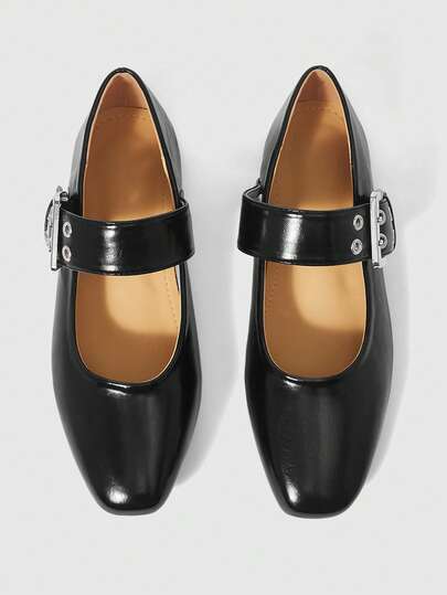 ROMWE Grunge Punk Women Flats