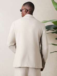 SUMWON Men Blazers - Khaki - View 2