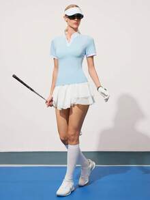 CourtClass Women Golf Apparel - Blue - View 1