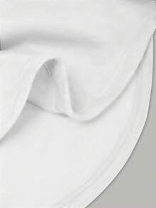 INAWLY Felpa ampia da donna a maniche lunghe con spalle scoperte, tinta unita, con coulisse - Bianco - Visualizzare 4