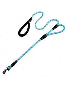 Double-Handled Explosion-Proof Traction Rope. High-Quality Dog Leash With Soft Grip – , Suitable For Training, Walks, And Outdoor Activities. Perfect For Camping And Backyard Play With Pets Of Various Sizes. Long Dog Training Traction Rope, Nylon Reflective Traction Rope, Long Leash For Pets. Double-Handled, Suitable For Small/Medium/Large Dogs. - Multicolor - View 14