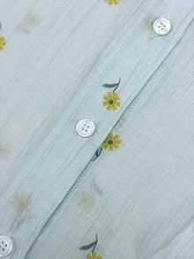 GlowEve CURVE Damen Große Größen Blumen Lässig Outfit, Frühling/Sommer - Weiss - Übersicht 8