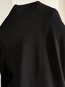 SHEIN 2pcs Maternity Casual Cherry Print Tube Top And Flare Pants Set, Summer - Black - View 6