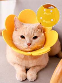 Elizabeth Collar - Pet Spay/Neuter Collar Head Cover, Anti-Bite Neck Cone For Pets - Multicolor - View 6