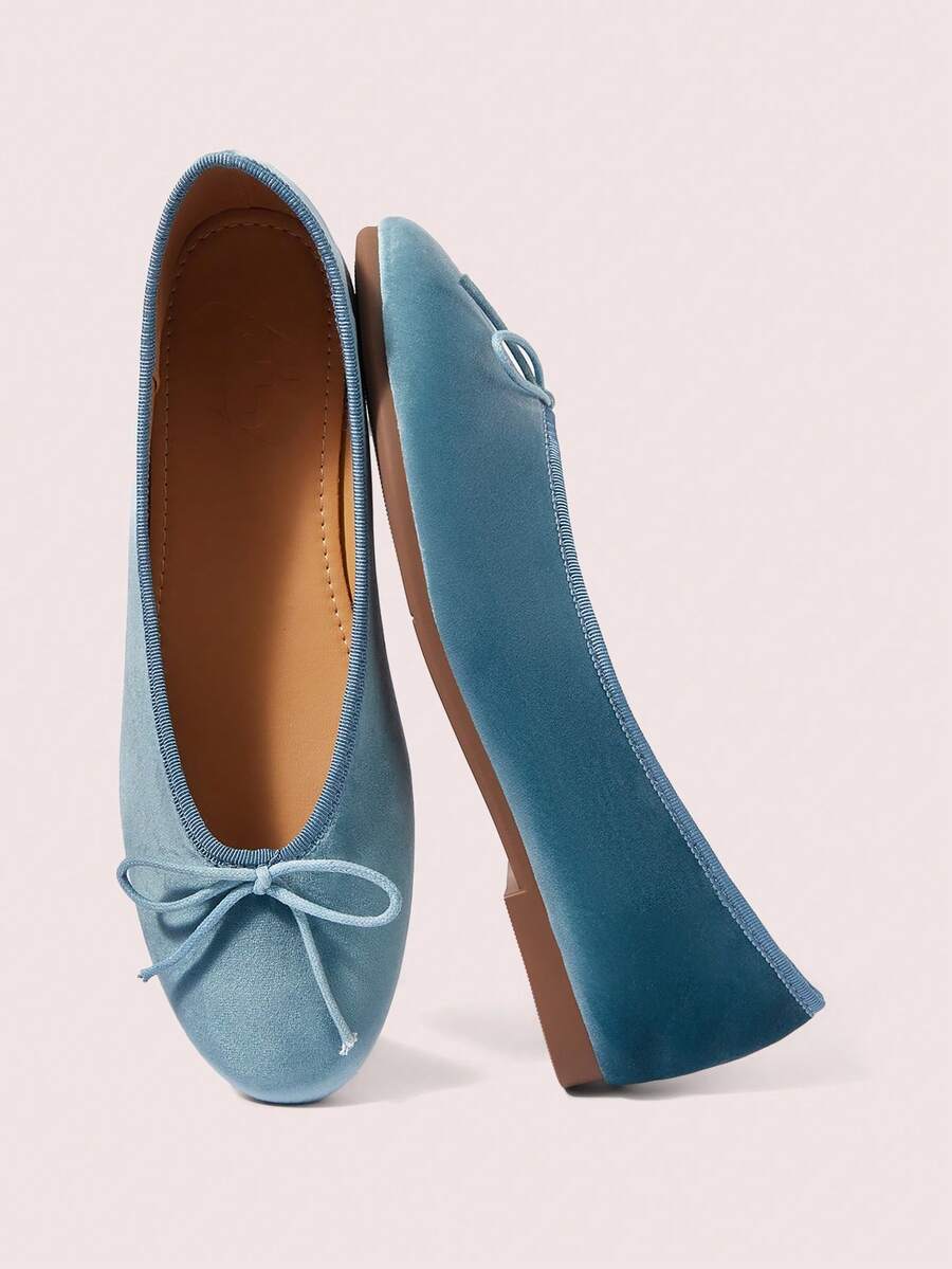 CUCCOO DOLLMOD Women Flats Valentine's Day - Blue - View 1