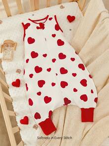 Cozy Pixies 1-Piece 12-24 Month Old Baby Sleeping Bag Valentine's Day Love, Soft And Comfortable - Multicolor - View 1