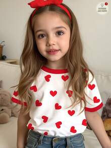 SHEIN 女童T恤 - 彩色 - 查看 1