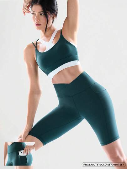 GLOWMODE 10" FeatherFit™ Cyclist Anti-Slip Bike Shorts Low Impact Running Gym Workout Summer